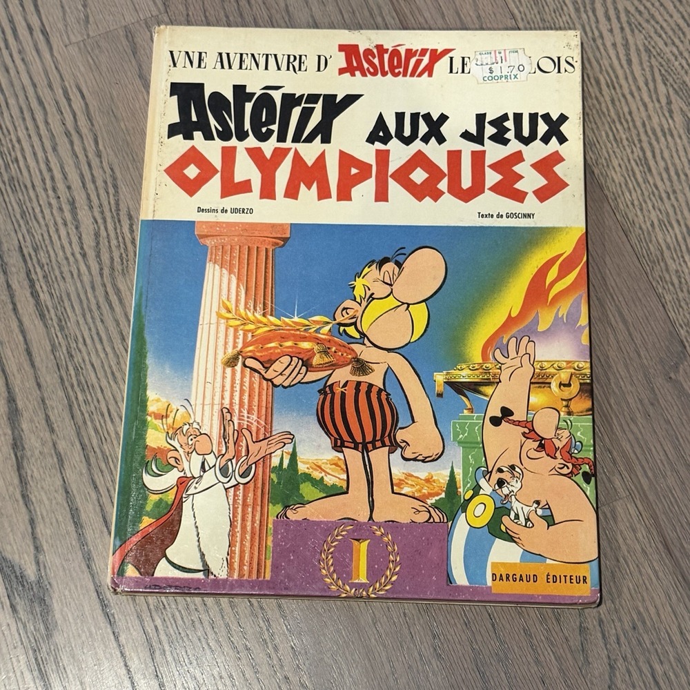 Rene Goscinny; Albert Uderzo ASTERIX AUX JEUX OLYMPIQUES Early print 1972 French